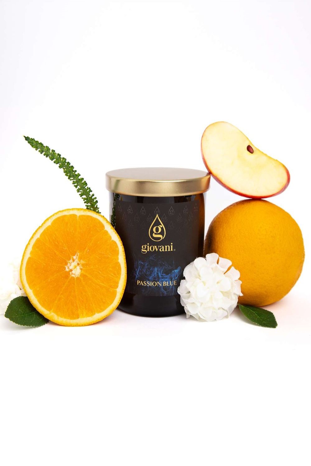 Decoratieve geurkaars PASSION BLUE