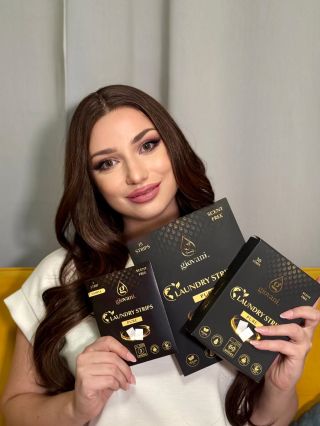 💛 Wassen kan eenvoudig, milieuvriendelijk en effectief zijn! Slechts één wasstrip van Giovani® – gewoon bij de was voegen...